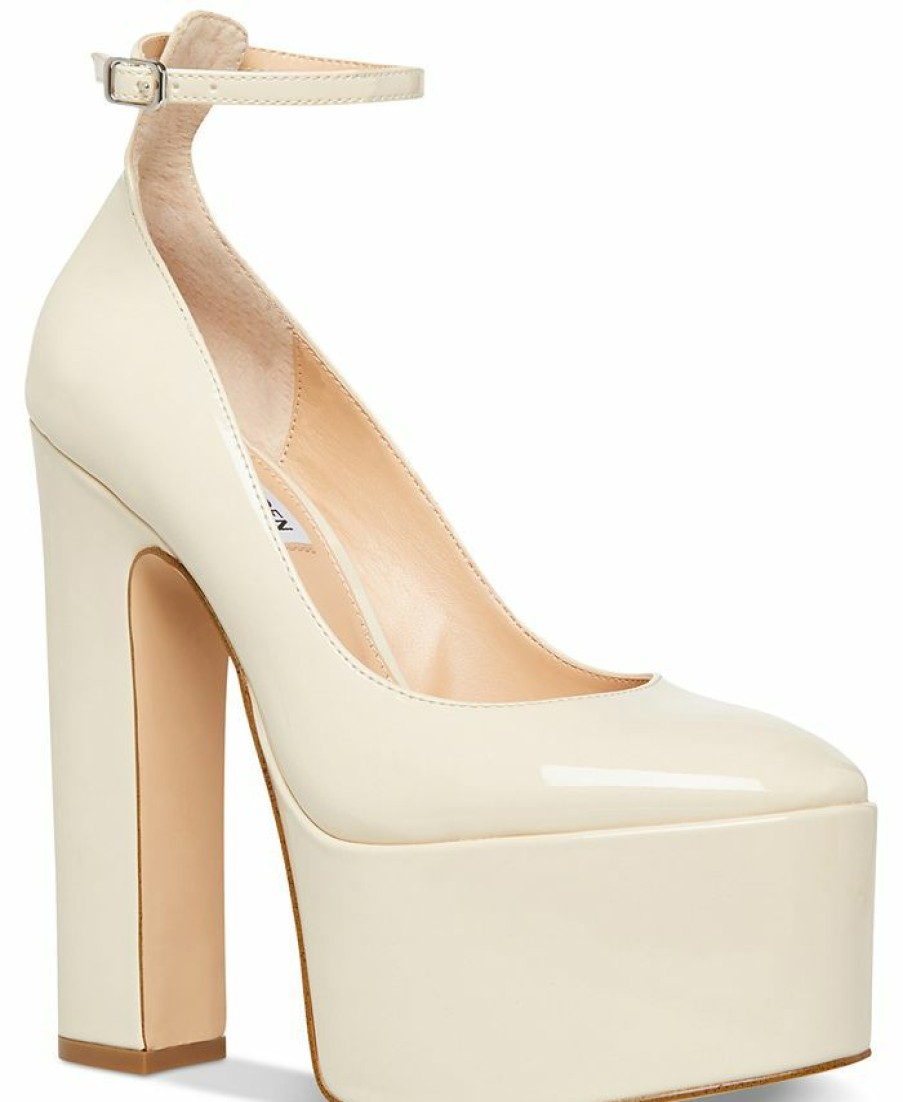 Heels & Pumps * | Steve Madden Women'S Skyrise Ankle-Strap Platform Pumps