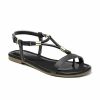 Sandals * | New York & Company Hardware-Accent T-Strap Sandal