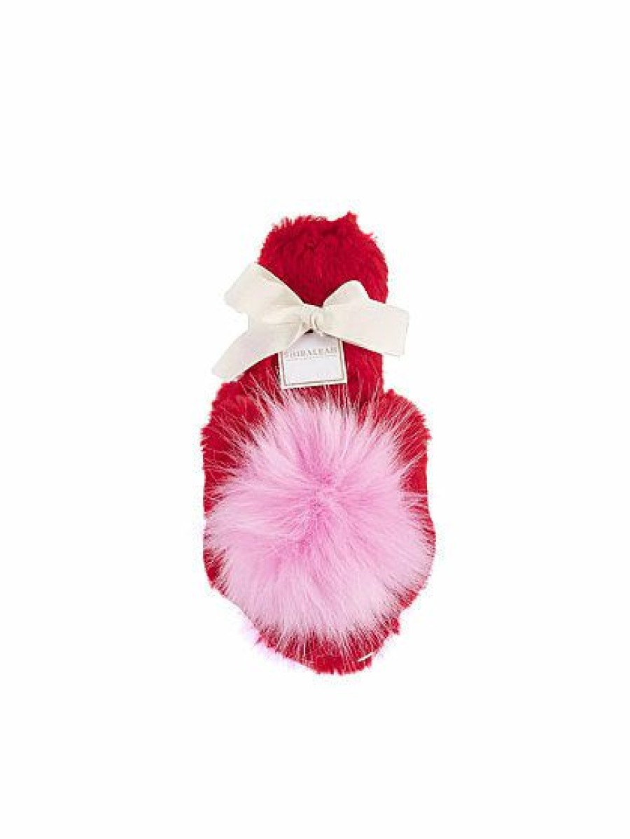 Slippers * | New York & Company Amor Holiday Slippers, Red Shiraleah Red - Red