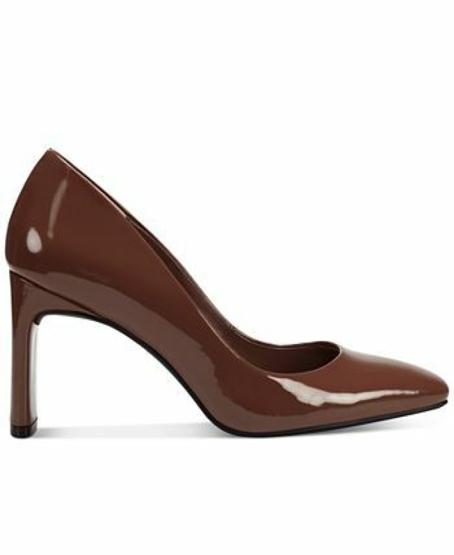 Heels & Pumps * | Alfani Step N' Flex Women'S Tarah Square-Toe Pumps, Created For Macy'S