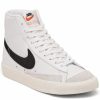 Finish Line Women'S Shoes * | Nike Women'S Blazer Mid 77'S High Top Casual Sneakers From Finish Line White, Black