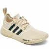 Finish Line Women'S Shoes * | Adidas Women'S Nmd R1 Casual Sneakers From Finish Line Core White, Mineral Green