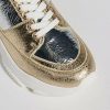 Sneakers * | New York & Company Cydnee Metallic Dad Sneaker Brown - Light Gold Metallic