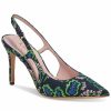 Heels & Pumps * | Kate Spade New York Women'S Valerie Slingback Pumps Blazer Blue Picnic Floral