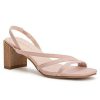 Sandals * | New York & Company Strappy Wooden-Heel Sandal