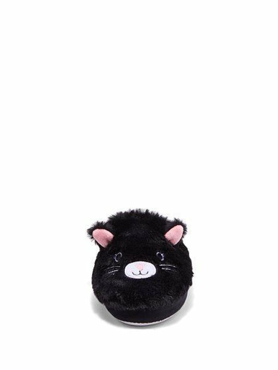 Slippers * | New York & Company Black Cat Slipper Black - Black