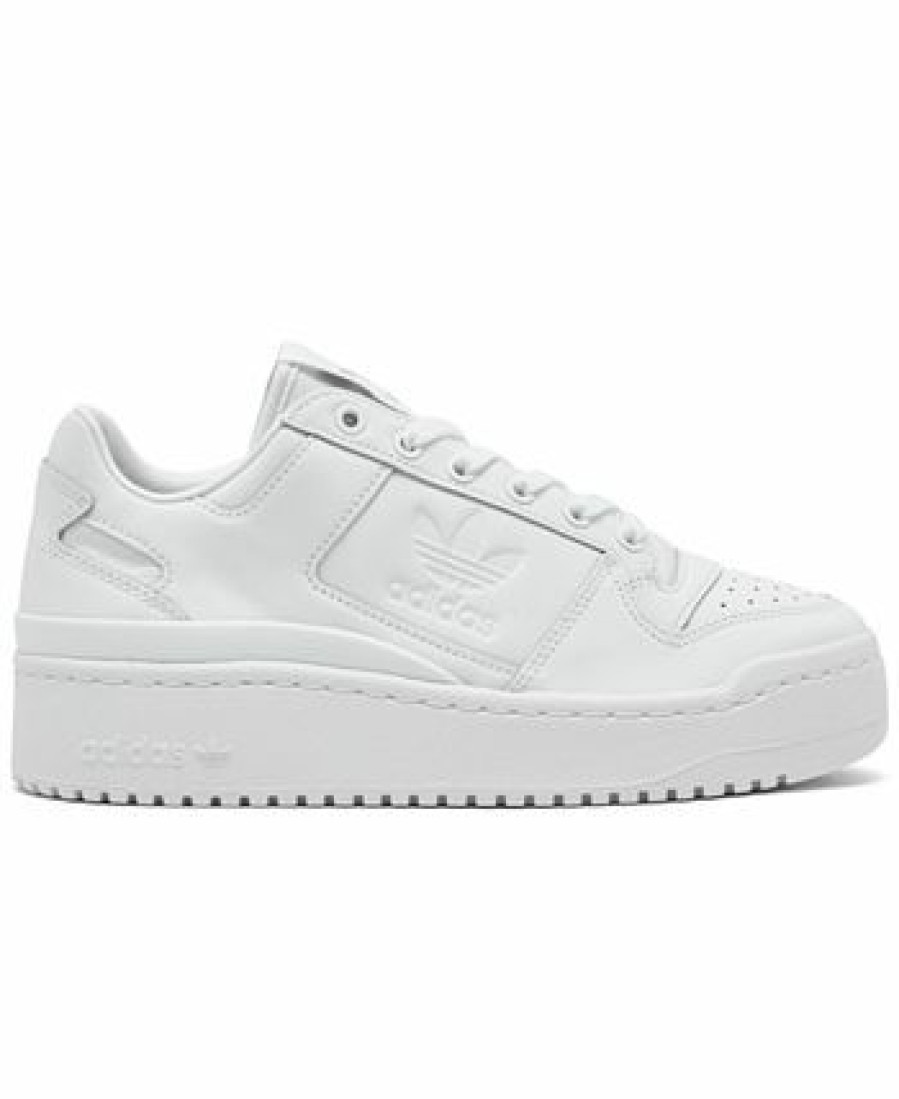 Finish Line Women'S Shoes * | Adidas Women'S Forum Bold Casual Sneakers From Finish Line White