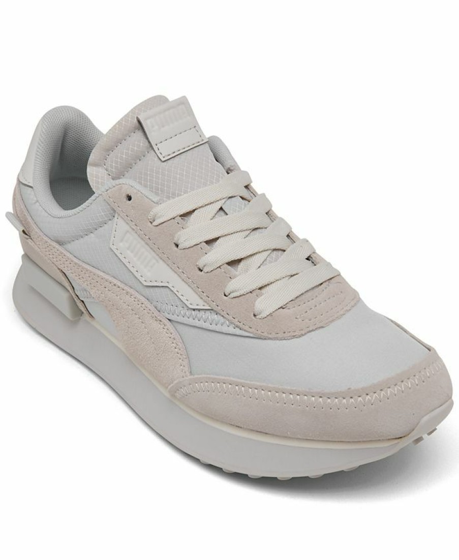 Finish Line Women'S Shoes * | Puma Women'S Future Rider Play On Casual Sneakers From Finish Line Gray