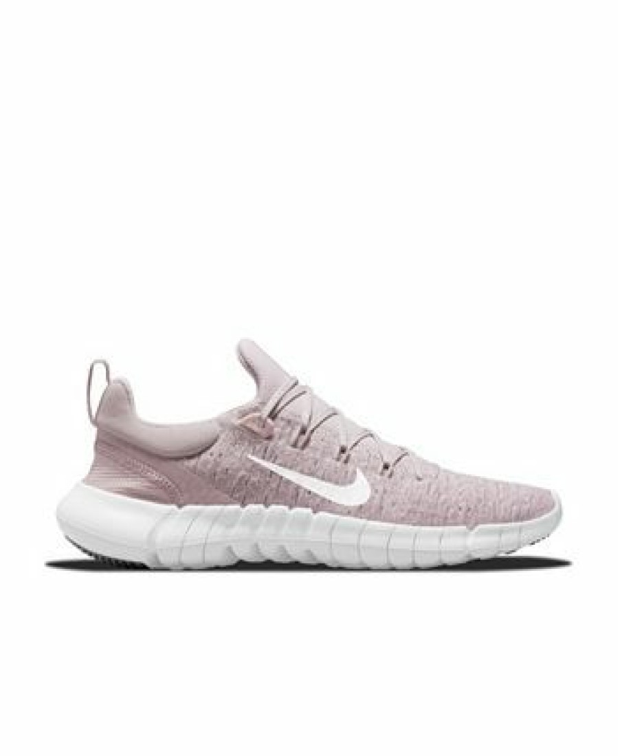 Finish Line Women'S Shoes * | Nike Women'S Free Run 5.0 Running Sneakers From Finish Line Violet, White