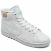 Finish Line Women'S Shoes * | Nike Women'S Court Royale 2 Mid High Top Casual Sneakers From Finish Line White