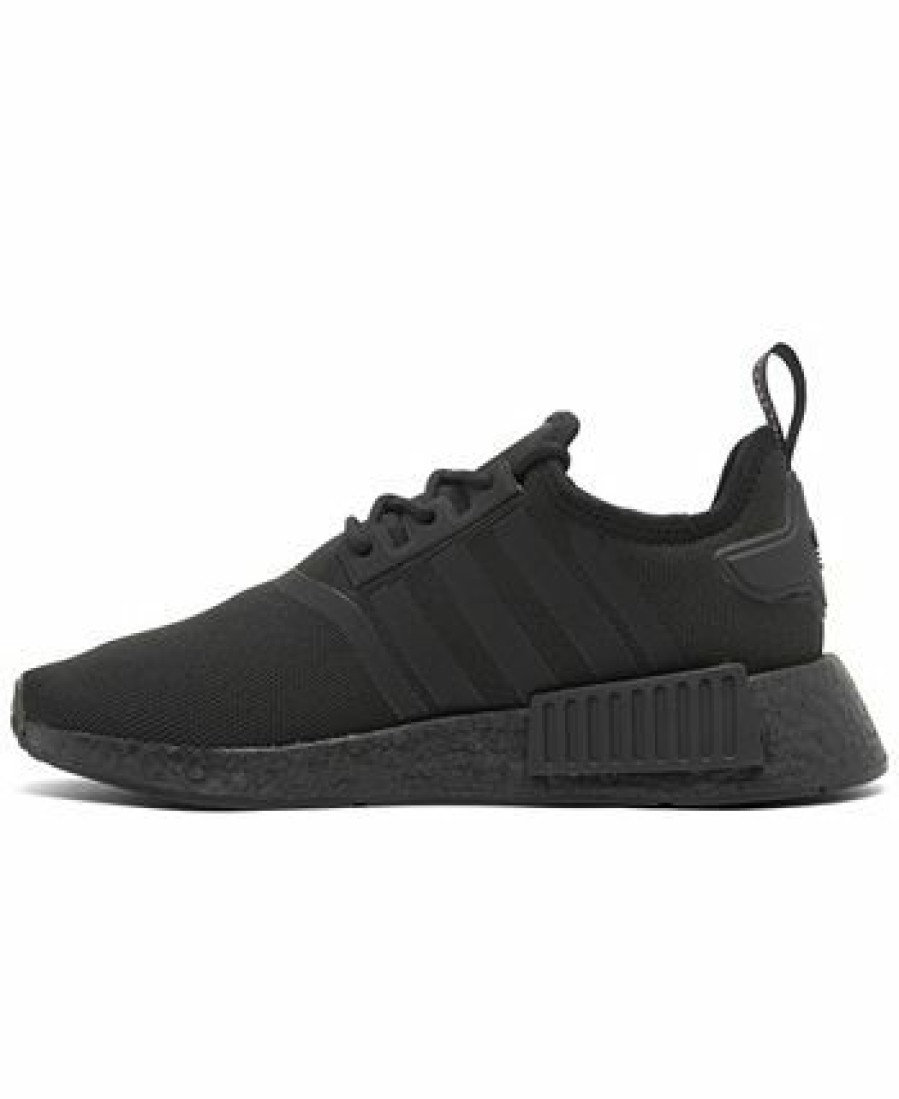 Finish Line Women'S Shoes * | Adidas Women'S Nmd R1 Primeblue Casual Sneakers From Finish Line Black