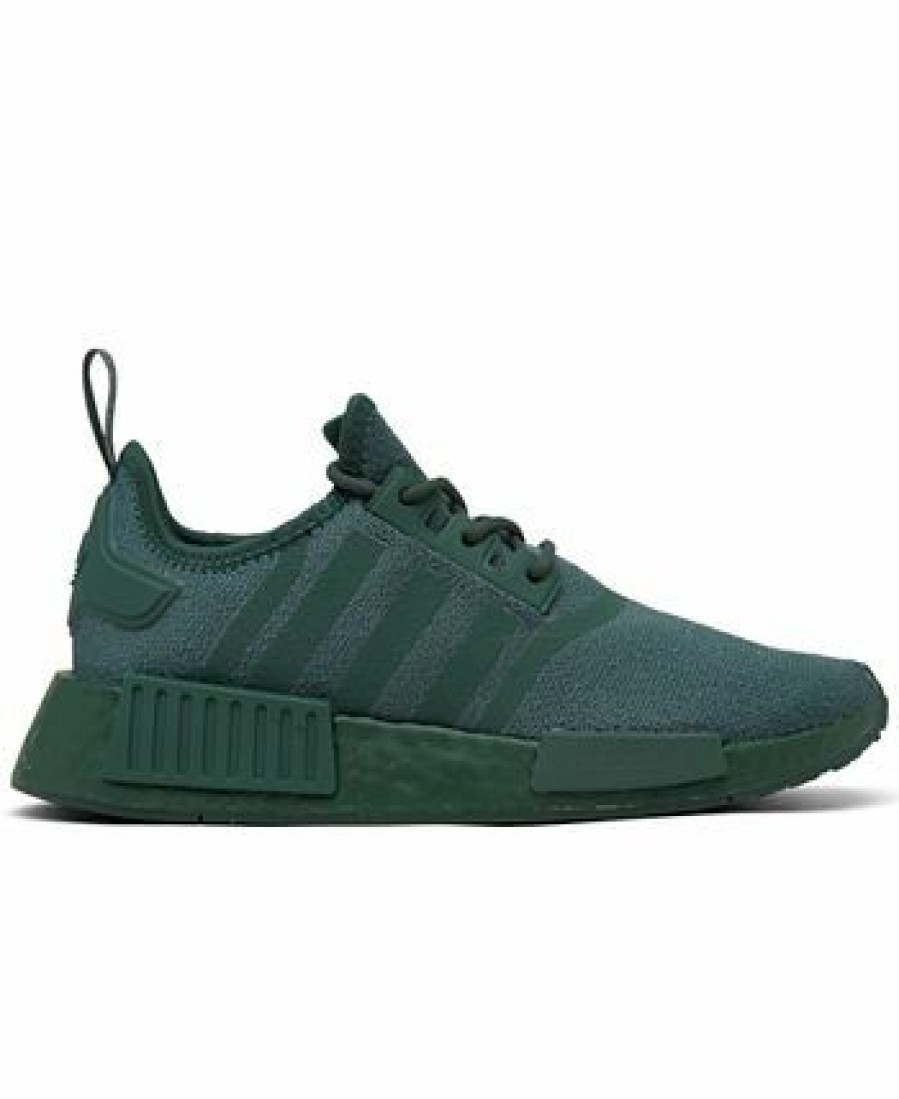 Finish Line Women'S Shoes * | Adidas Women'S Nmd R1 Casual Sneakers From Finish Line Mineral Green