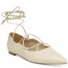 Flats & Loafers * | Sam Edelman Women'S Winslet Lace-Up Flats Modern Ivory