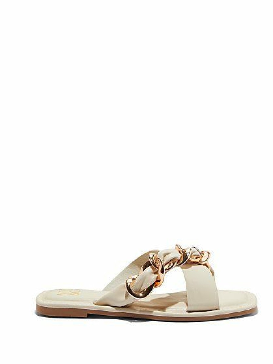 Sandals * | New York & Company Essie Sandal Bone Natural - Bone