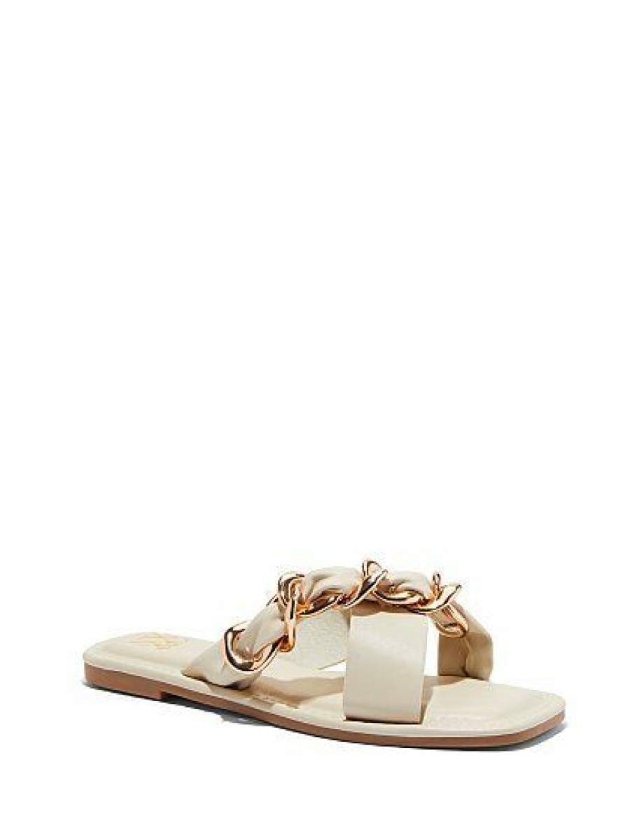 Sandals * | New York & Company Essie Sandal Bone Natural - Bone