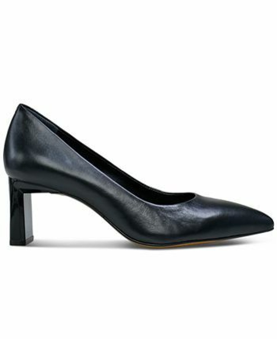 Heels & Pumps * | Vince Camuto Women'S Tritellia Slip-On Block-Heel Pumps