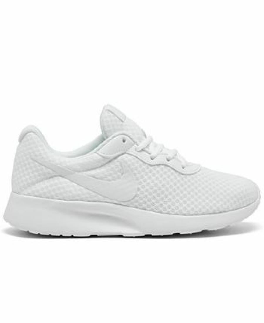 Finish Line Women'S Shoes * | Nike Women'S Tanjun Move To Zero Casual Sneakers From Finish Line White