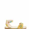 Sandals * | New York & Company Elina Sandal Floral-Print Multicolor - Multi Color