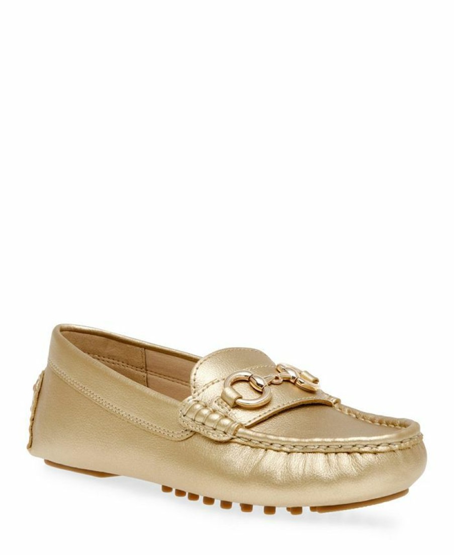 Flats & Loafers * | Anne Klein Women'S Chrystie Moccasin Flats