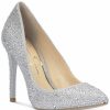 Heels & Pumps * | Jessica Simpson Women'S Pembe-B Pointed-Toe Pumps Silver