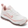 Finish Line Women'S Shoes * | Nike Women'S Air Max Ap Casual Sneakers From Finish Line White, Pink Glaze