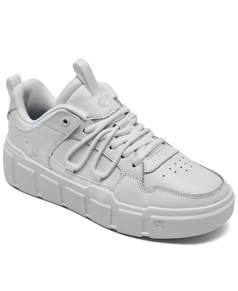 Finish Line Women'S Shoes * | Champion Women'S Ventor Chic Casual Sneakers From Finish Line White