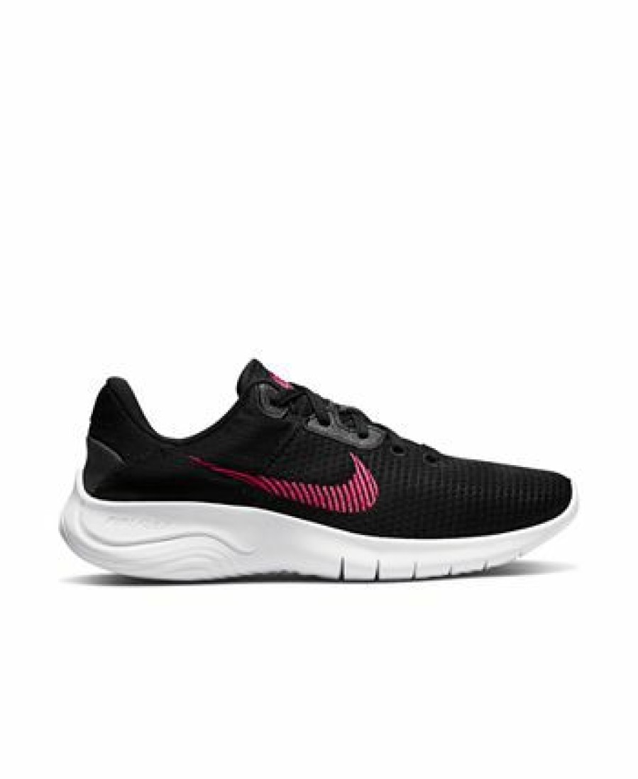 Finish Line Women'S Shoes * | Nike Women'S Flex Experience Run 11 Next Nature Running Sneakers From Finish Line Black, Rush Pink