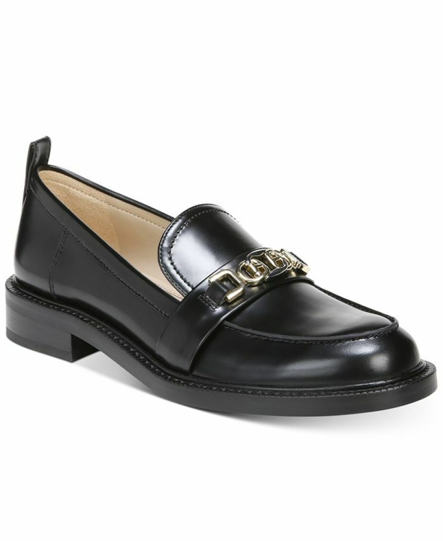 Flats & Loafers * | Sam Edelman Women'S Christy Tailored Loafers Black