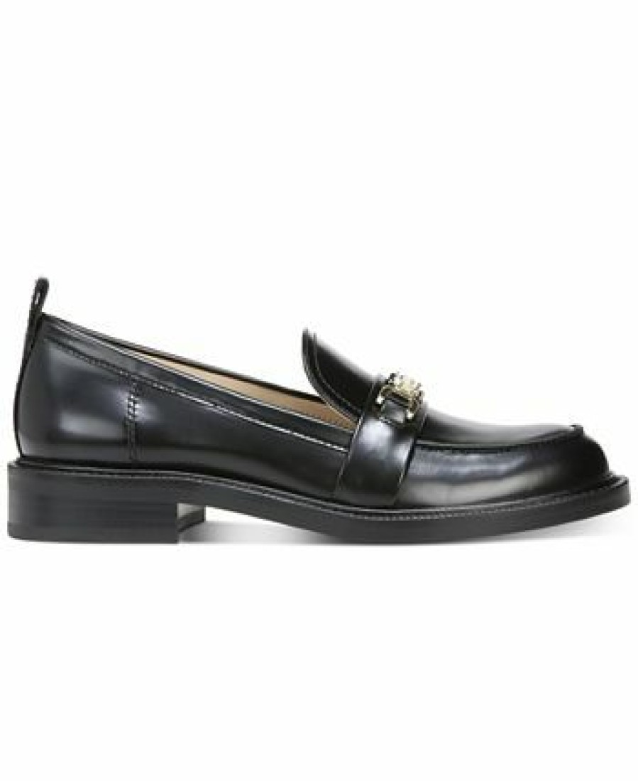 Flats & Loafers * | Sam Edelman Women'S Christy Tailored Loafers Black