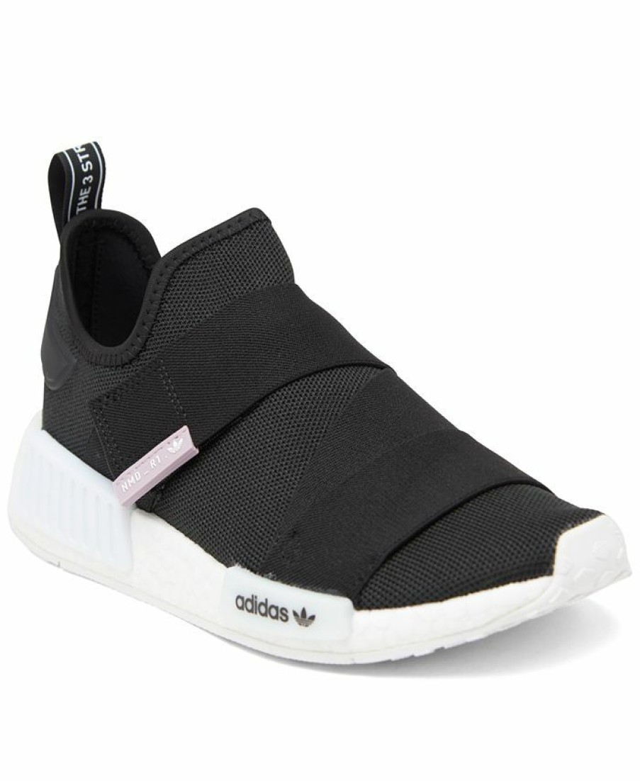 Finish Line Women'S Shoes * | Adidas Women'S Nmd R1 V3 Casual Sneakers From Finish Line Black, White