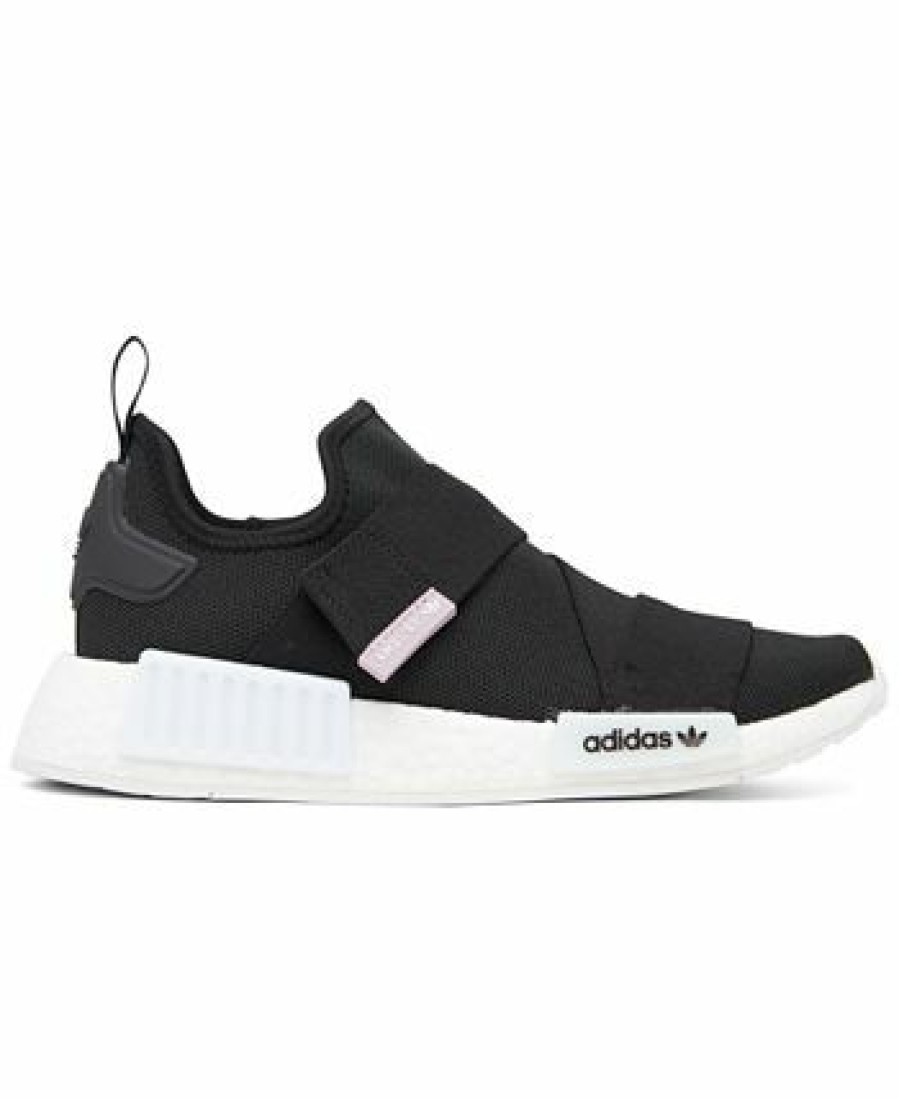 Finish Line Women'S Shoes * | Adidas Women'S Nmd R1 V3 Casual Sneakers From Finish Line Black, White