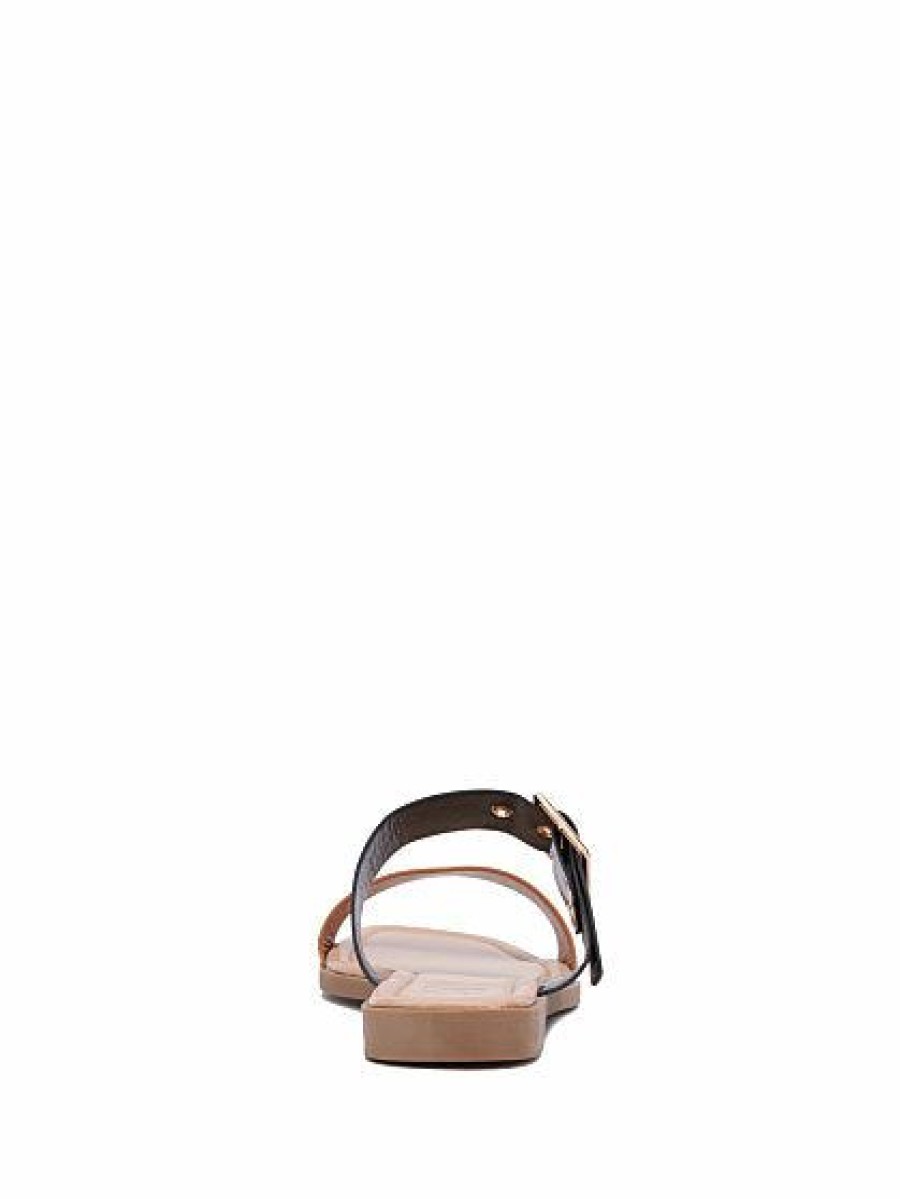 Sandals * | New York & Company Double-Band Buckle Slide Sandal