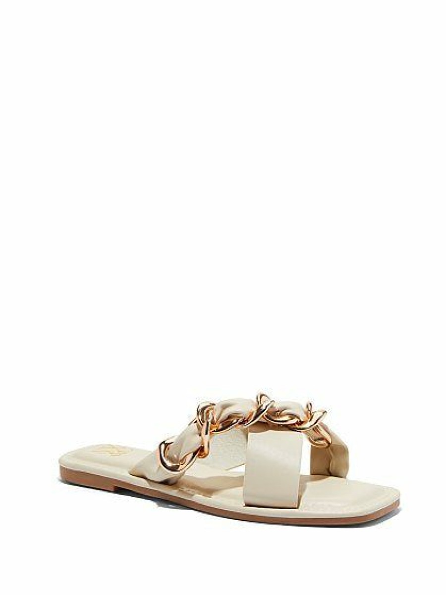 Sandals * | New York & Company Essie Sandal Bone Natural - Bone