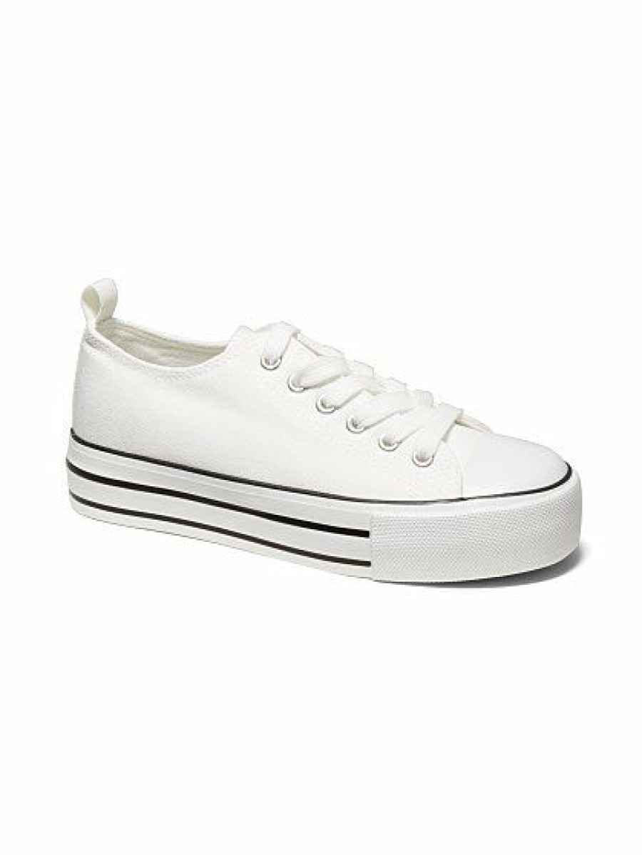 Sneakers * | New York & Company Low-Top Platform Sneaker