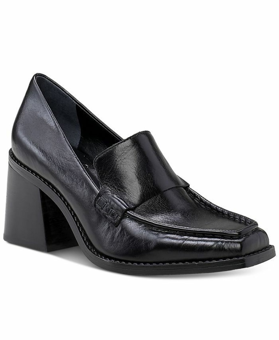 Flats & Loafers * | Vince Camuto Women'S Segellis Block-Heel Tailored Loafers