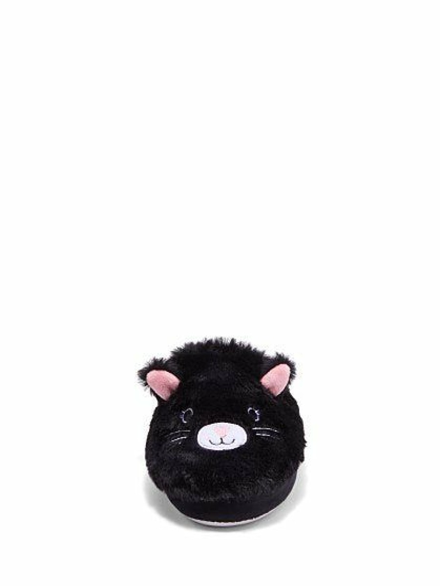 Slippers * | New York & Company Black Cat Slipper Black - Black