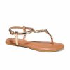 Sandals * | New York & Company Chain Link Thong Sandal