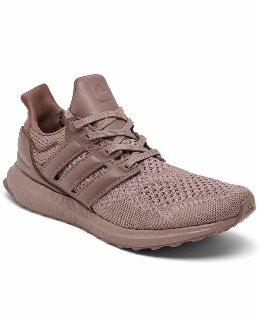 Finish Line Women'S Shoes * | Adidas Women'S Ultraboost 1.0 Dna Running Sneakers From Finish Line Wonder Oxide