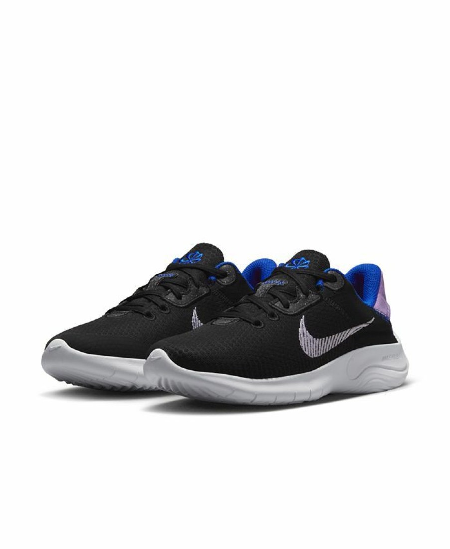 Finish Line Women'S Shoes * | Nike Women'S Flex Experience Run 11 Next Nature Running Sneakers From Finish Line Black, White