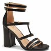 Sandals * | New York & Company Gladiator Heel Sandal