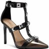 Heels & Pumps * | Inc International Concepts Syndia Studded Gladiator Pumps, Created For Macy'S Black/Clear