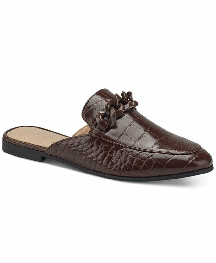 Flats & Loafers * | Alfani Step N' Flex Women'S Garlend Mule Flats, Created For Macy'S