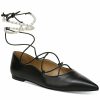 Flats & Loafers * | Sam Edelman Women'S Winslet Lace-Up Flats Black