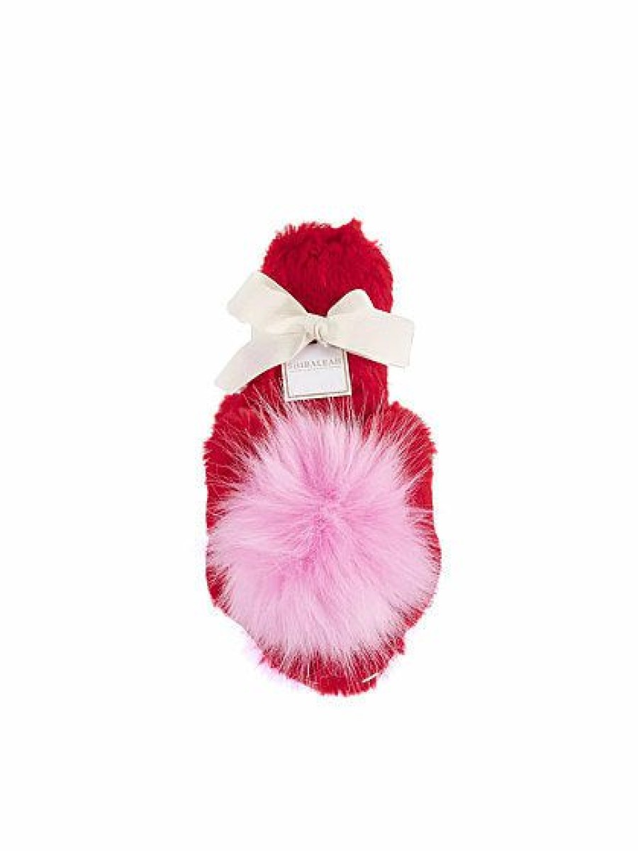 Slippers * | New York & Company Amor Holiday Slippers, Red Shiraleah Red - Red