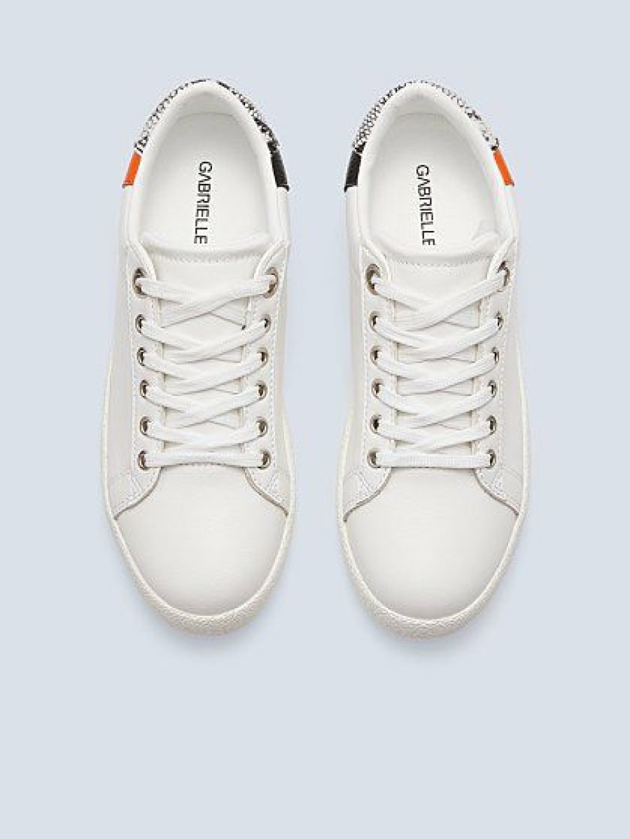 Sneakers * | New York & Company Jaylin Colorblock Sneaker White - White