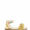 Sandals * | New York & Company Elina Sandal Floral-Print Multicolor - Multi Color