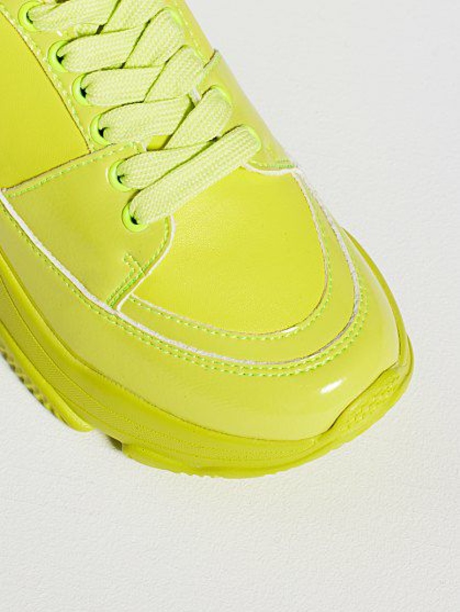 Sneakers * | New York & Company Eydie Dad Sneaker Yellow - Yellow