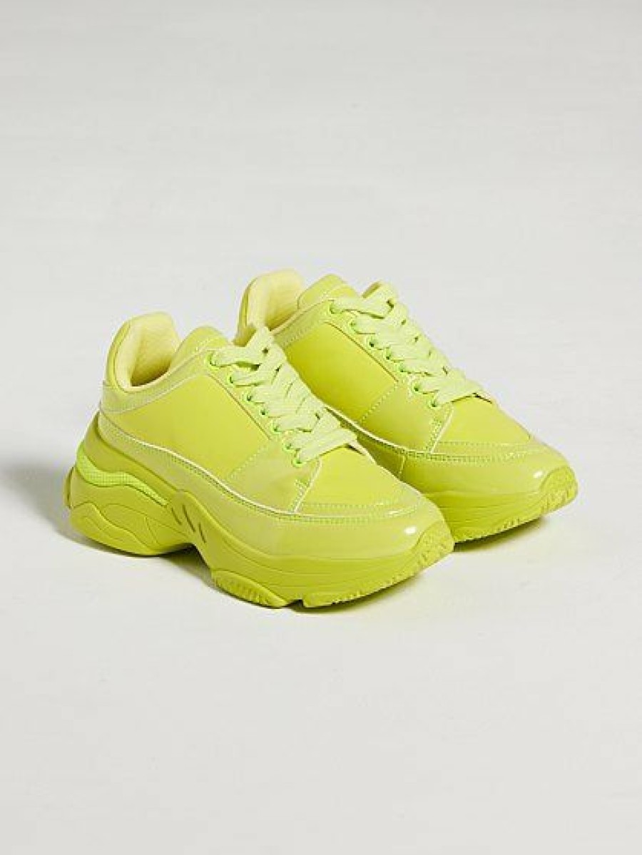 Sneakers * | New York & Company Eydie Dad Sneaker Yellow - Yellow