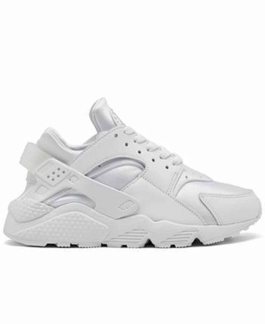 Finish Line Women'S Shoes * | Nike Women'S Air Huarache Run Casual Sneakers From Finish Line White, Pure Platinum