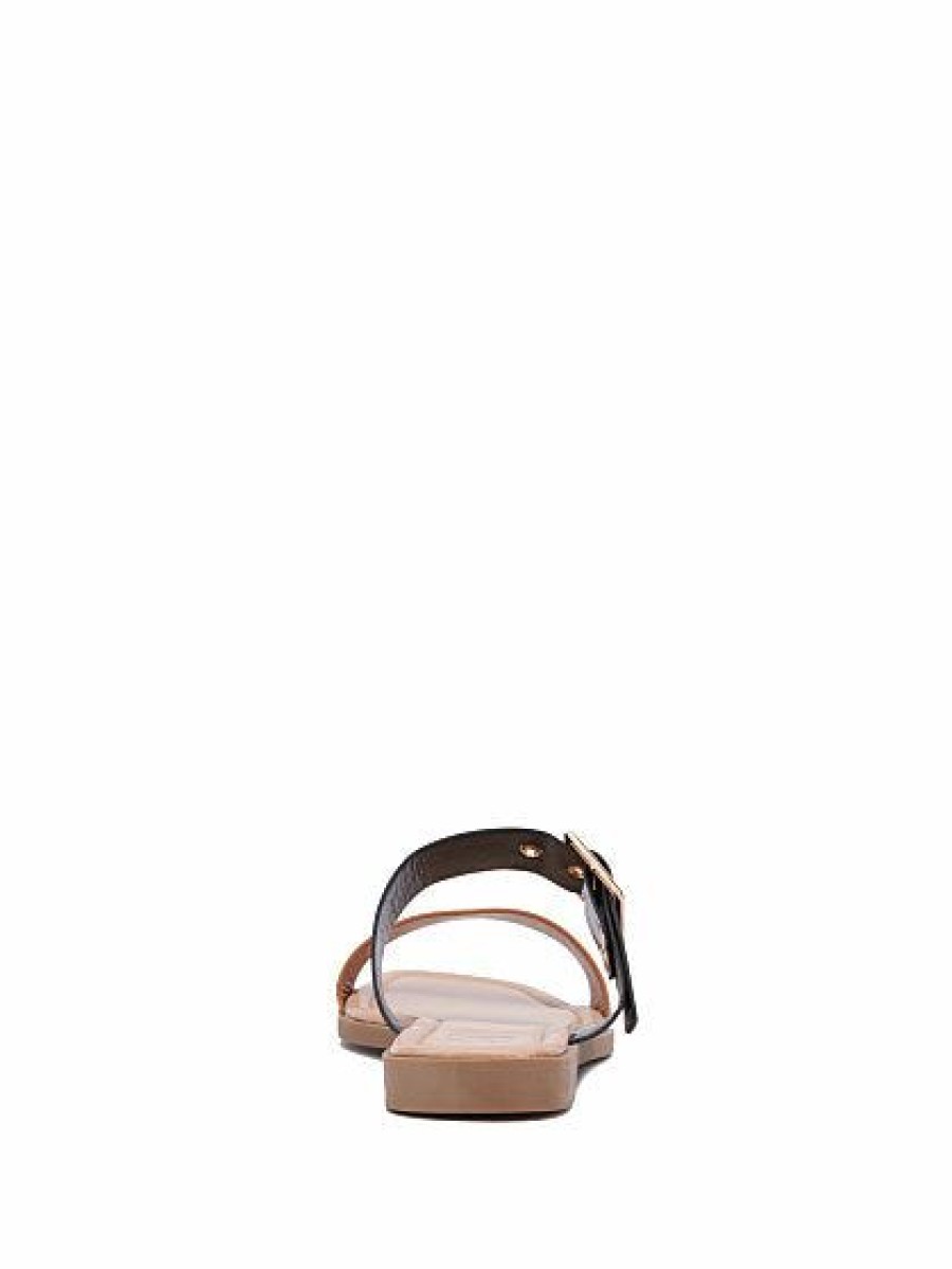 Sandals * | New York & Company Double-Band Buckle Slide Sandal